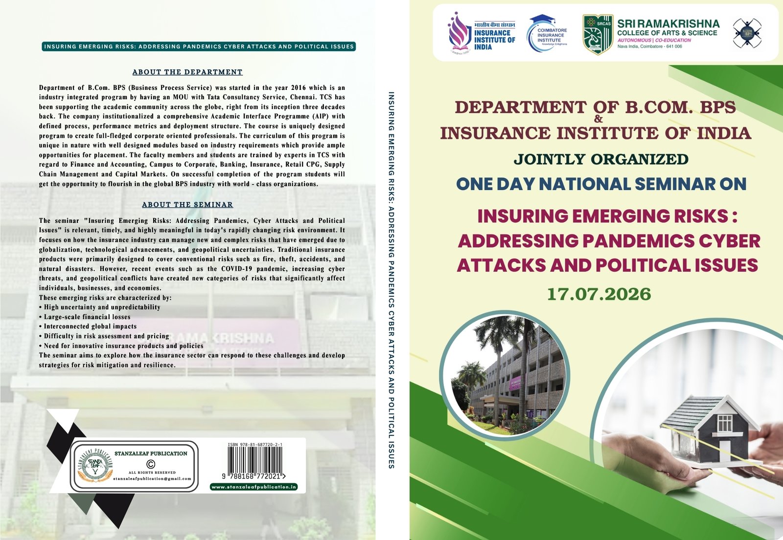 INSURING EMERGING RISKS ADDRESSING PANDEMICS CYBER  ATTACKS AND POLITICAL ISSUES